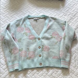 Celebrity Pink floral cardigan